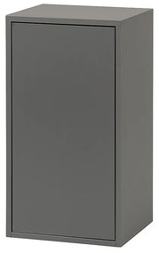 Boxie 1 ajtós fali szekrény 80x40x37 cm antracit
