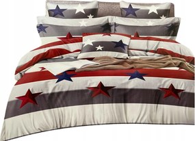 Pamut szatén ágyneműhuzat garnitúra 160x200 2 db 70x80 kétoldalas Puha