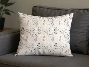 Polipamut párnahuzat SALVIA 50x70 cm, szürkésbarna
