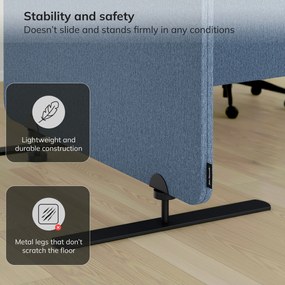akusztikus falpanel SADIE Frozen Lake 280/145 cm