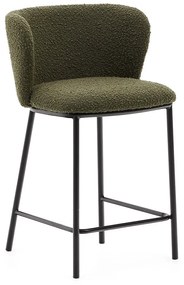 Zöld bárszék (ülésmagasság 65 cm) Ciselia – Kave Home