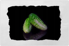 Poszterek 60x40 Zöld földuborka