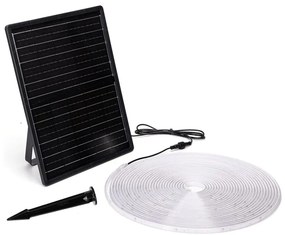 Aigostar - dimmelhető napelemes LED-szalag LED/20W/3,2V 20 m 6500K IP65 + távirányító