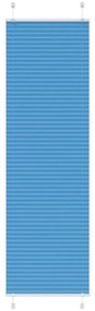 pliszírozott redőny kék 60x200 cm Szövetszélesség 59,4 cm