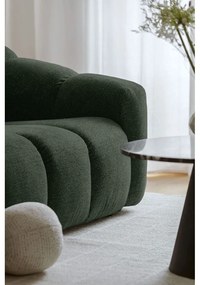 Sötétzöld sarokkanapé (jobb oldali-L alakú) Shell – Miuform