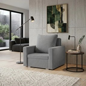 DIZY fotel ágyfunkcióval Szürke