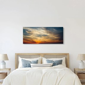 Naplemente képe (120x50 cm)