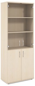 Magas szekrény Impress 74 x 37 x 190 cm, juhar