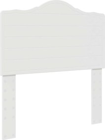 vidaXL Fejtámla Fehér 75 cm Faanyag