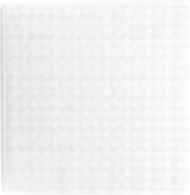 Geo csúszásgátló szőnyeg 53x53 fehér Tartós Biztonságos Fürdőszoba