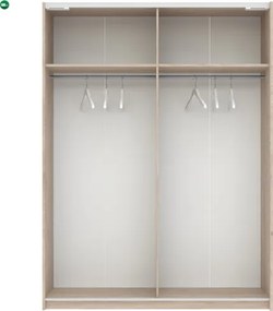 BERNO gardróbszekrény 150 cm