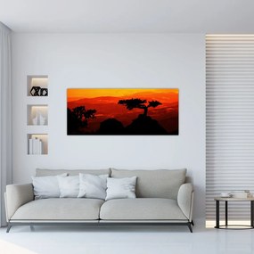 Kép - naplemente (120x50 cm)