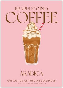 Poszterek 50x70 Frappuccino Kávé frappe Kávéital