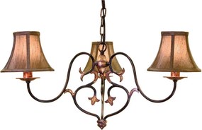 Elstead Lighting CONISTON CN3-BUR-GOLD Csillár 3x60W/E14