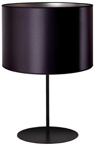 Duolla Duolla - Asztali lámpa CANNES 1xE14/15W/230V 20 cm fekete/ezüst DU603058