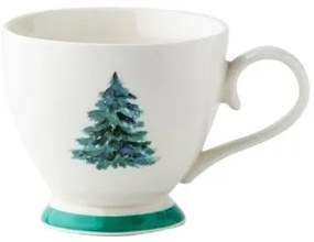 Florina Winterland tree porcelán jumbo bögre, 440 ml