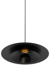 Design lógólámpa fekete, beépített LED-del, 3 fokozatban szabályozható - Pauline