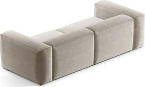 Bézs kanapé 264 cm Bergamo – Cosmopolitan Design