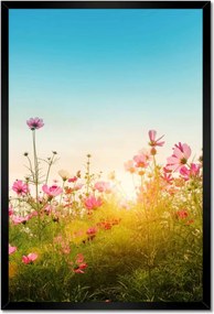 Poszterek keretben 40x60 Kozmikus virágok