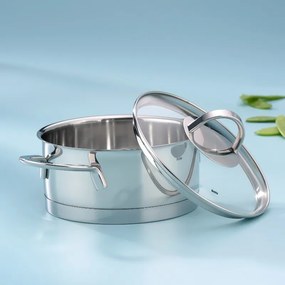 Kela CAILIN Lábas üveg fedővel 4,8 l, 4,8 l