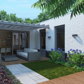 Philips 17105/93/16 - Kültéri fali lámpa MYLIVING FRAGRANCE 1xE27/20W IP44