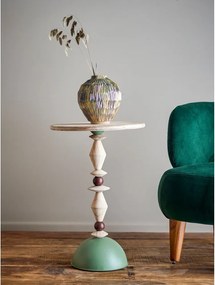 Jegenyefenyő kerek tárolóasztal ø 40 cm Mannelli – Bloomingville