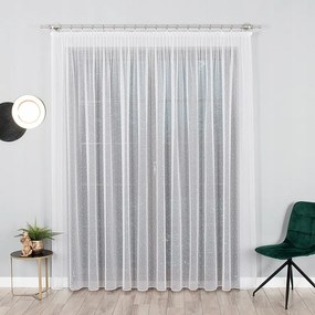 Függöny Kész Esőkabát Fehér, Esztétikus 500X260