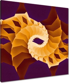 Vászonkép 60x60 Forgó geometria