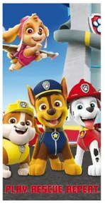 Gyermek törölköző PAW PATROL kék 70X140cm Setino