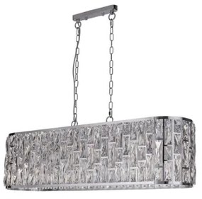 Searchlight 65818-8CC - Láncos csillár BIJOU 8xE14/40W/230V