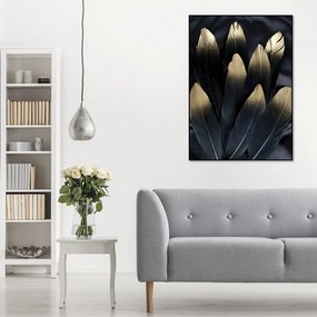 Kép 50x70 cm Golden Feather – Malerifabrikken