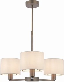 ENDON 73016 DALEY Modern Csillár Antik Bronz, Üveggolyó E14 IP20