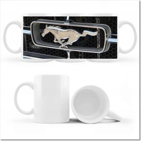 Nyomott mintás bögre Ford Mustang Usa autó