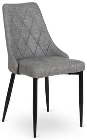 Szürke Szövet Étkezőszék. CORK 2