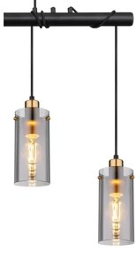 Globo 15564-4H - Csillár zsinóron FANNI 4xE27/40W/230V