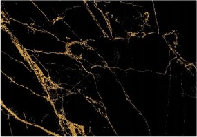Fotótapéta Márvány Arany Fekete Glamour XXL 254x184