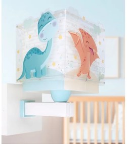 Dalber 63459 - Gyermek fali lámpa BABY DINOS 1xE27/15W/230V színes