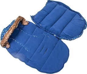 FreeON univerzális babakocsi bundazsák, lábzsák 100x55 cm-es víztaszító - Kék
