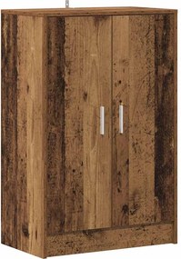vidaXL antik fa színű szerelt fa cipősszekrény 60 x 35 x 92 cm