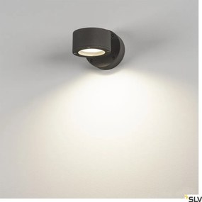 SLV 230355 SITRA Modern Kültéri Fali Lámpa Antracit GX53 IP44