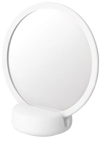 Blomus Sono kozmetikai tükör 17x18.5 cm kerek fehér B66279
