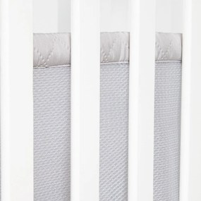 Fehér babaágy 90x45 cm – Roba