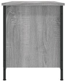 szürke sonoma színű szerelt fa TV-szekrény 100x40x50 cm