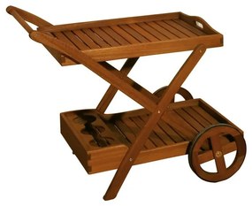 Eukaliptusz kerti zsúrkocsi 54x88 cm Toledo – Garden Pleasure