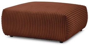 Téglavörös kordbársony lábtartó Lucien – Bobochic Paris