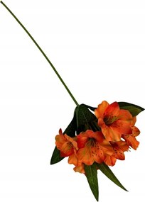 Frezia művirág ág 46 cm narancssárga