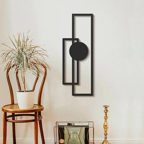 Trident fém fali dekoráció, 32×85 cm