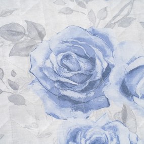 4Home Ágytakaró Roses in blue, 220 x 240 cm + 2x40 x 40 cm