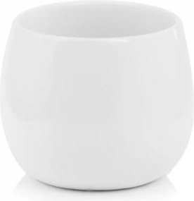 Kerámia virágtartó dekoratív 13,5 cm fehér