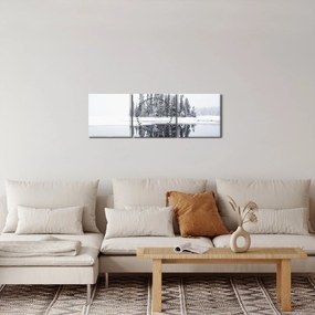 Kép - Fehér volt (órával) (90x30 cm)
